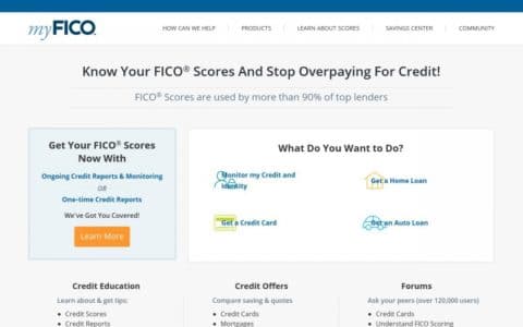 myFICO coupons