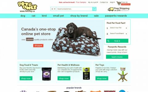 Pet Only Canada coupons